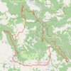 La Vallée du Lot GPS track, route, trail