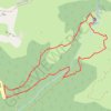 Les Sources de la Jordanne - Puy Mary Espace Trail GPS track, route, trail