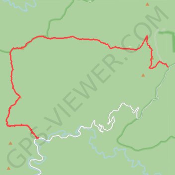 The Crinoline - Mount Tamboritha GPS track, route, trail