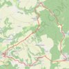 Trésors cachés en forêt de Saint-Gobain GPS track, route, trail