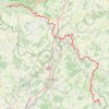 GR48 De Angles-sur-l'Anglin (Vienne) à Chinon (Indre-et-Loire) GPS track, route, trail