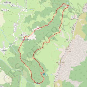 Sentier Gobert GPS track, route, trail