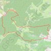 Les Trois Dents depuis Véranne GPS track, route, trail