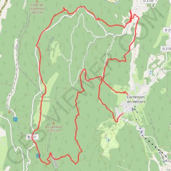 La Royale - Bois Barbu GPS track, route, trail