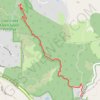 Alpine Trail, in and near Coal Creek Open Space Preserve, San Mateo Cty, CA GPS track, route, trail