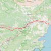 Brignoles Fréjus GPS track, route, trail