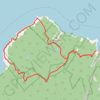 Cape Breton Island - Lowland Cove GPS track, route, trail