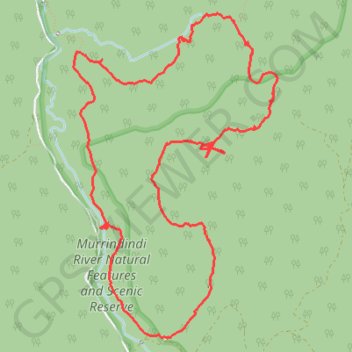 Wilhelmina Falls GPS track, route, trail