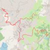 Cantonnière au Mont Pelat GPS track, route, trail