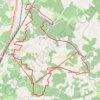 Boucle de Marsas Marcenais GPS track, route, trail