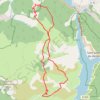 La crete du loup GPS track, route, trail